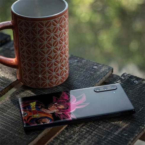 Dragon Ball Super Goku Portrait Super Sayan 4 Galaxy Note 10 Skin